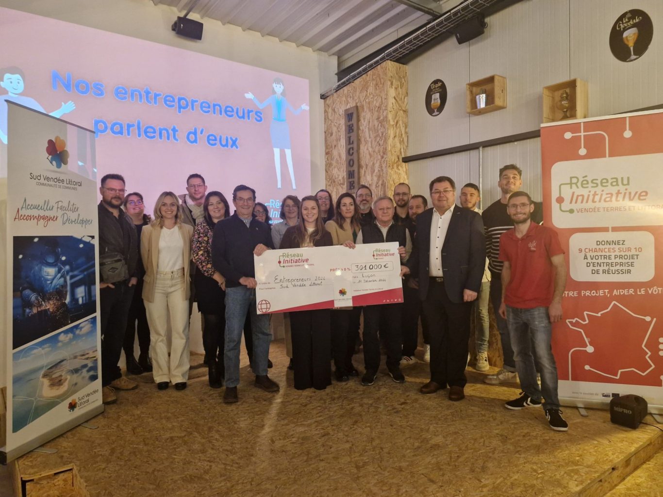 Soirée des Lauréats 2024 du Réseau Initiative Vendée Terre et Littoral Soirée des Lauréats 2024 du Réseau Initiative Vendée Terre et Littoral